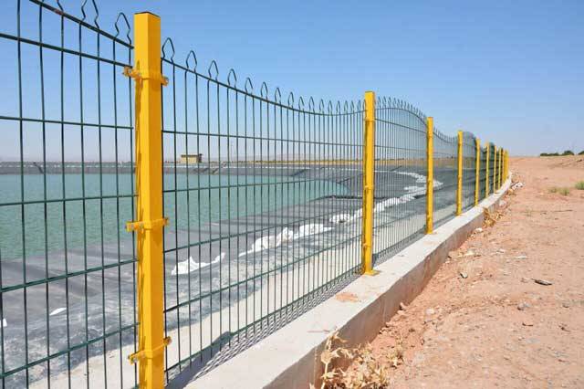 نرده فنسی مدل سینوسی